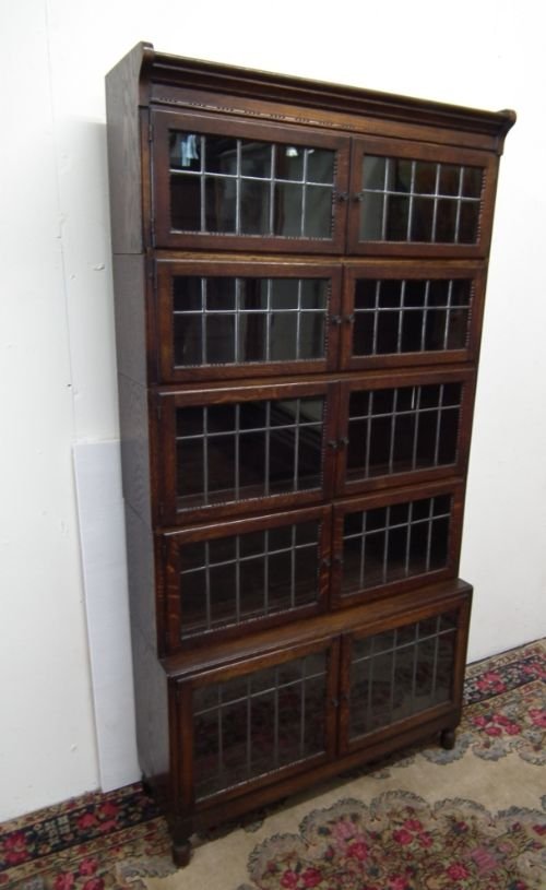 Oak Sectional Bookcase