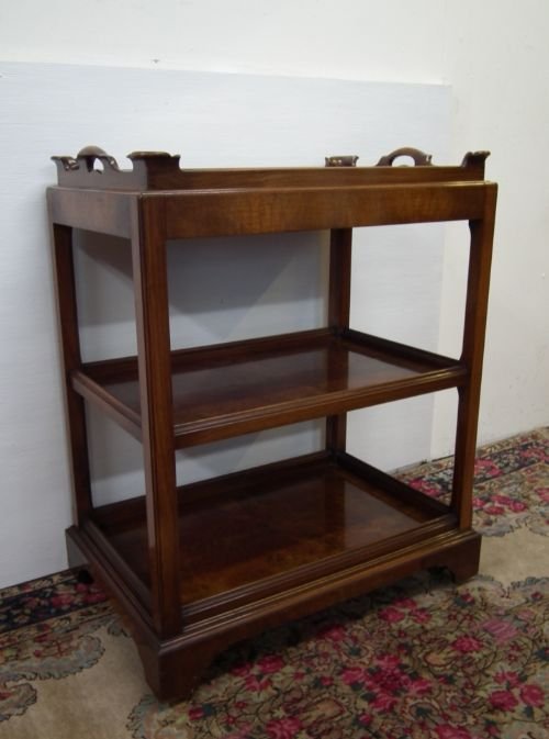 1930s Walnut Serving Trolley