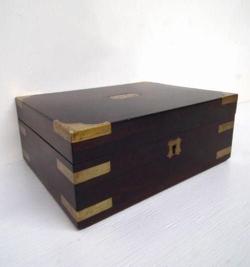 George IV Rosewood Jewellery Box