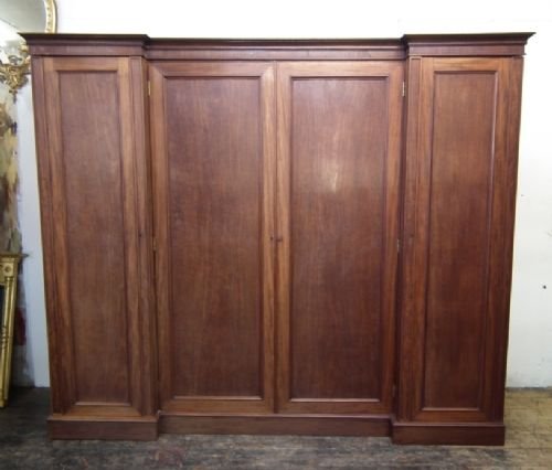 George IV Four Door Mahogany Wardrobe