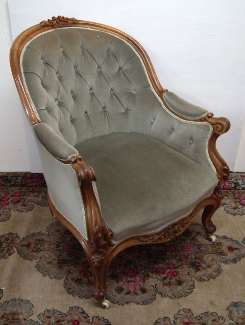 Mid Victorian Exhibition Quality Ladies Chair