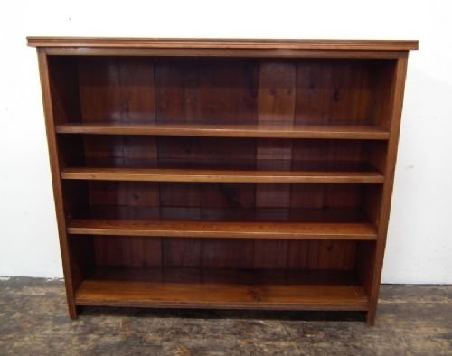 Edwardian Mahogany Open Bookcase