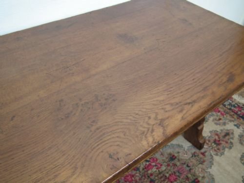 fig 2. Liberty & Co Tudor Building Oak Centre Table