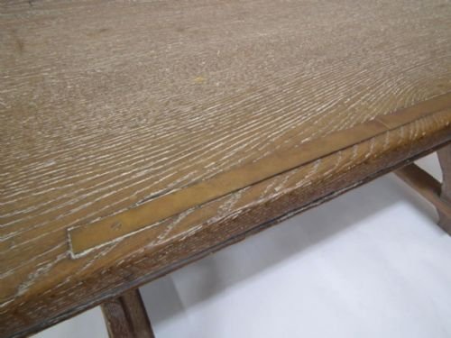fig 3. Liberty & Co Tudor Building Limed Oak Centre Table