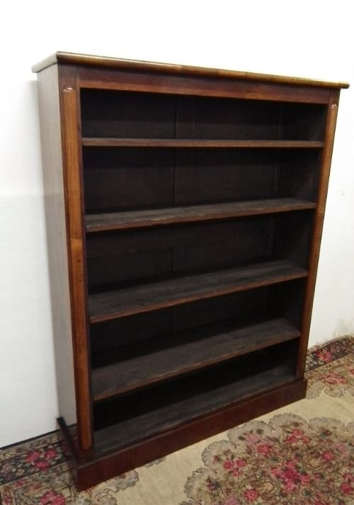 George IV Rosewood Open Bookcase