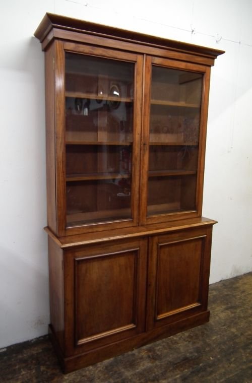 Early Victorian Library Bookcase