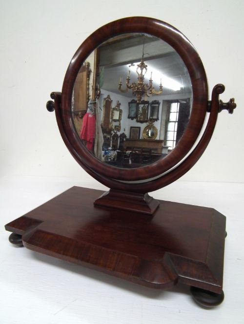 Very Rare Toilet Mirror by James Mein of Kelso