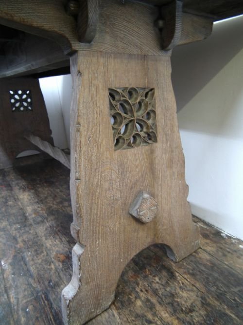 fig 3. Liberty & Co Tudor Building Oak Table