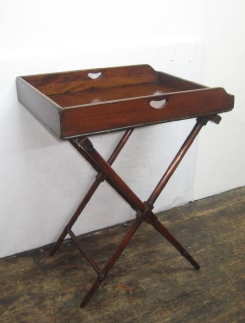George III Mahogany Butlers Tray