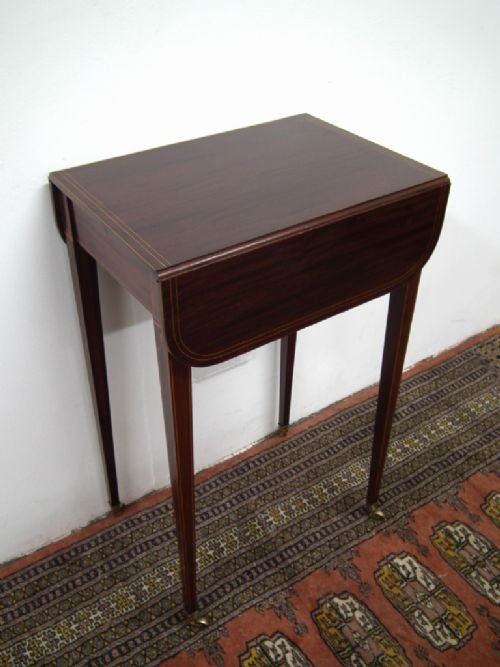 :Sale: George III Style Small Mahogany Pembroke Table