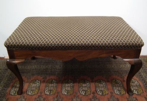 Large Victorian Mahogany Stool