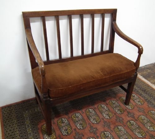 Neat Sized George III Ash Bench