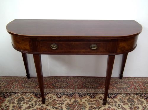 George III Style Mahogany Serving Table