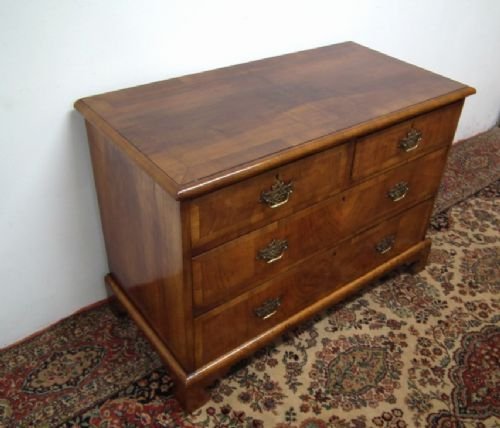 George III Style Walnut Chest of Drawers