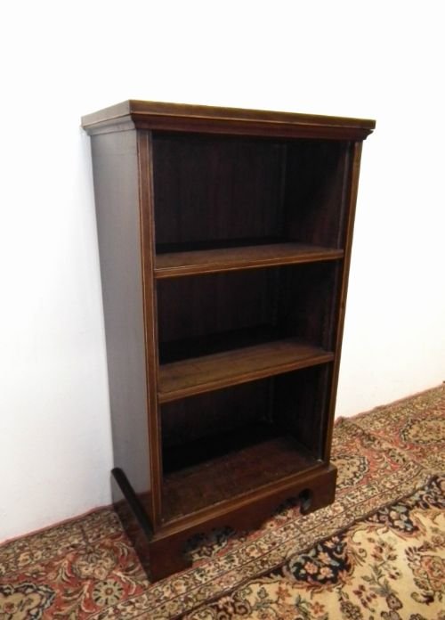 Small Sheraton Style Open Bookcase
