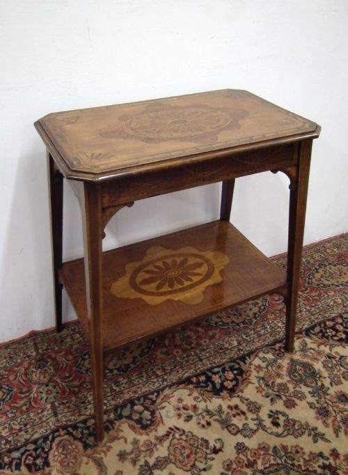 Sheraton Style Inlaid Occasional Table