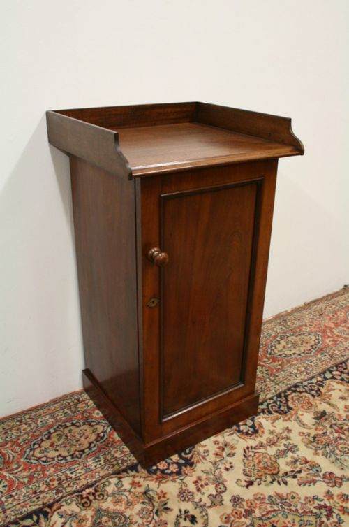 Early Victorian Mahogany Locker
