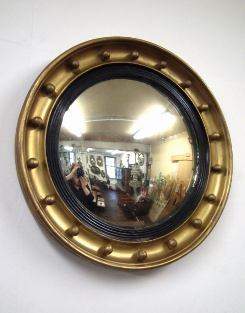 Regency Style Convex Mirror