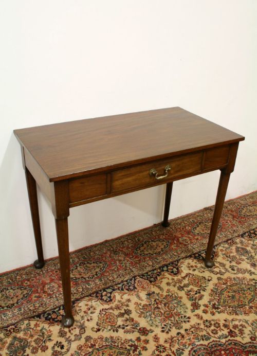 George II Style Mahogany Side Table