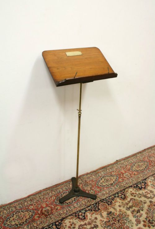 Late Victorian Adjustable Music Stand