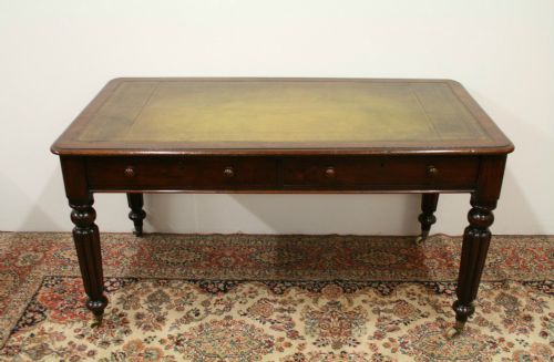 Mid Victorian Mahogany Writing Table