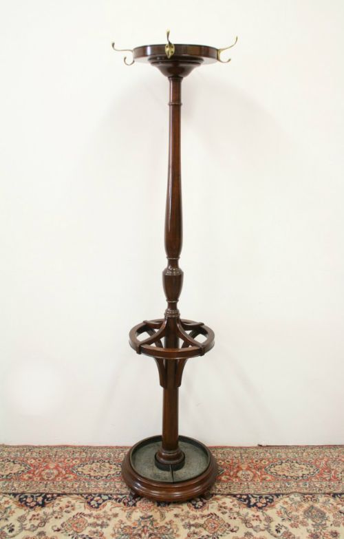 Stylish Mahogany Hall Stand/stick Stand