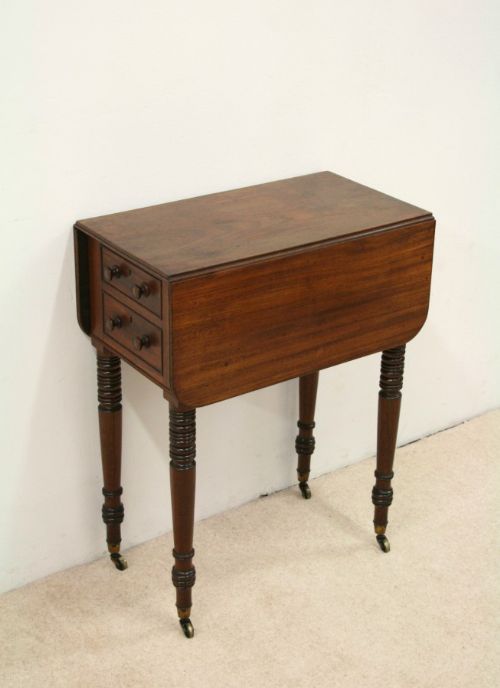 George IV Mahogany Work Table