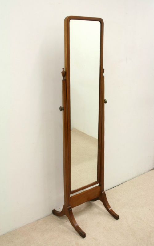 Sheraton Style Cheval Mirror