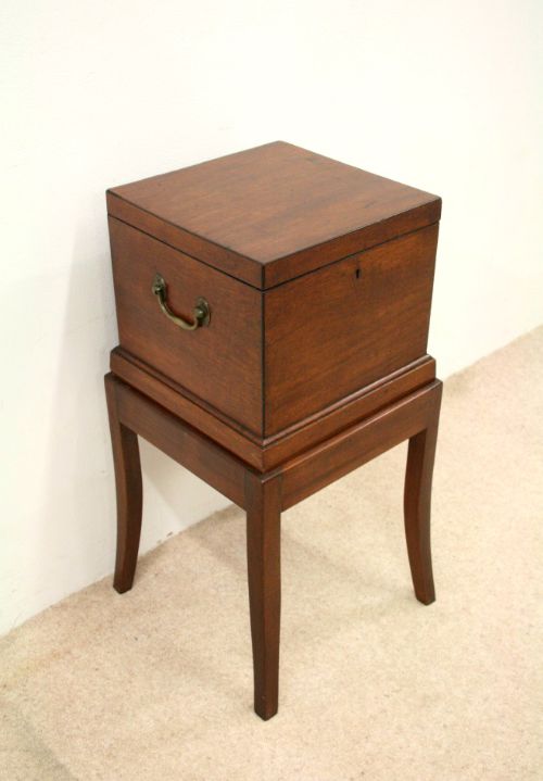 Georgian Mahogany Box on Stand