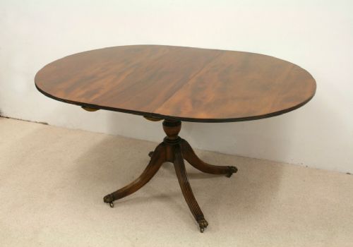 Regency Style Pedestal Dining Table