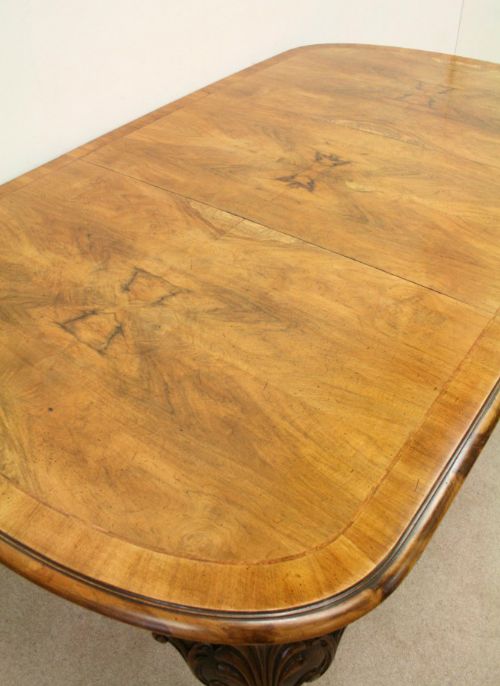 fig 2. Maple & Co Burr Walnut 9 Piece Dining Room Suite