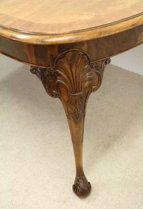fig 3. Maple & Co Burr Walnut 9 Piece Dining Room Suite