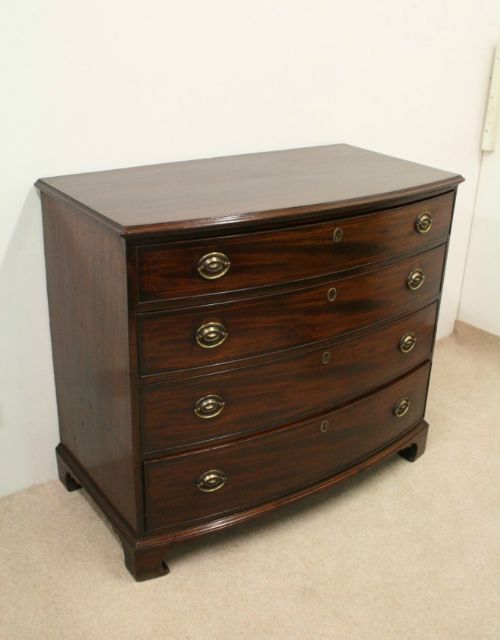 George III Bowfront Chest of Drawers
