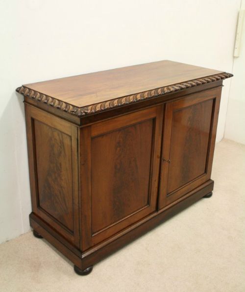 Victorian 2 Door Mahogany Cabinet