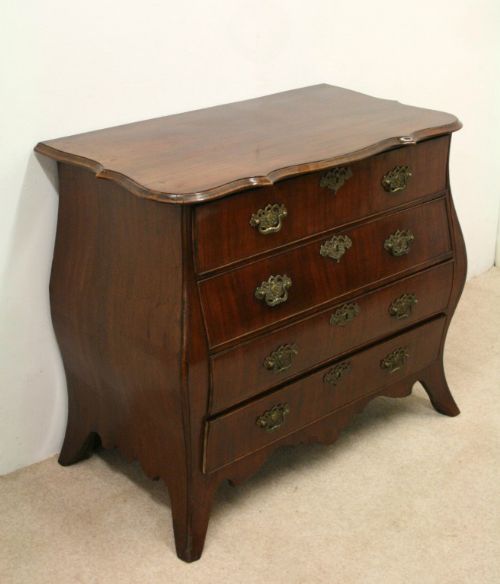 Dutch Bombe Front Chet of Drawers