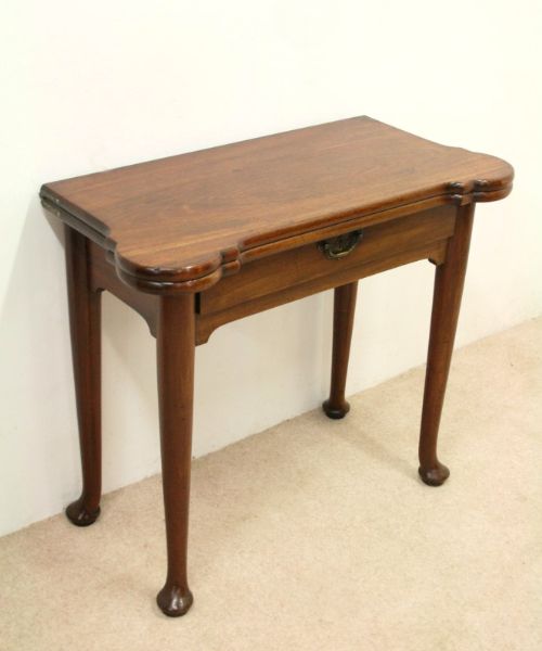 Georgian Red Walnut Games Table