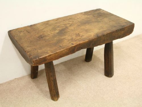 Country Made Chunky Plank Stool