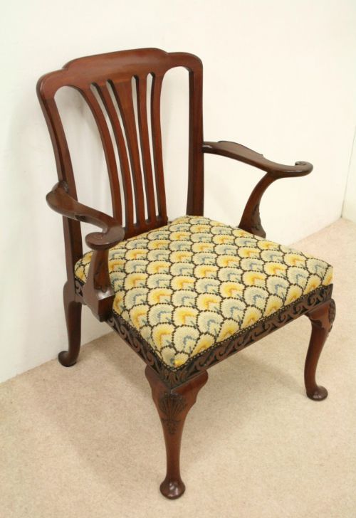 George III Mahogany Side Chair