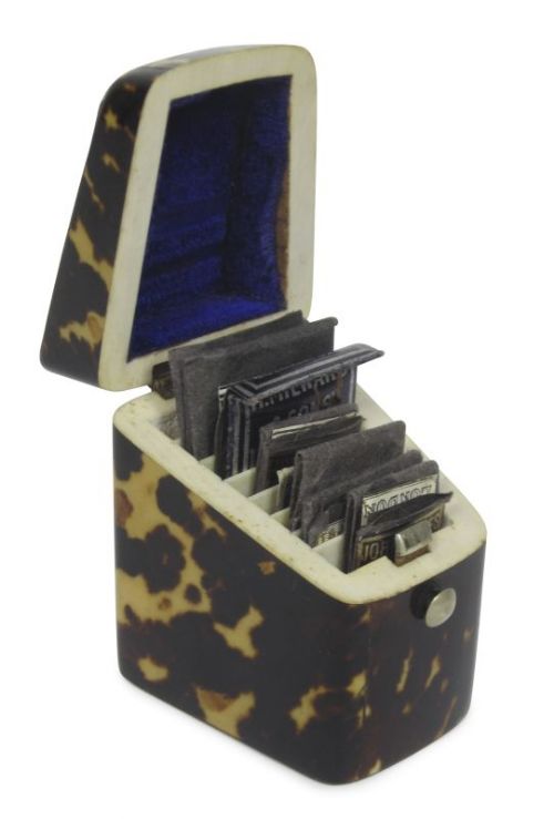 Victorian Tortoiseshell Needle Case