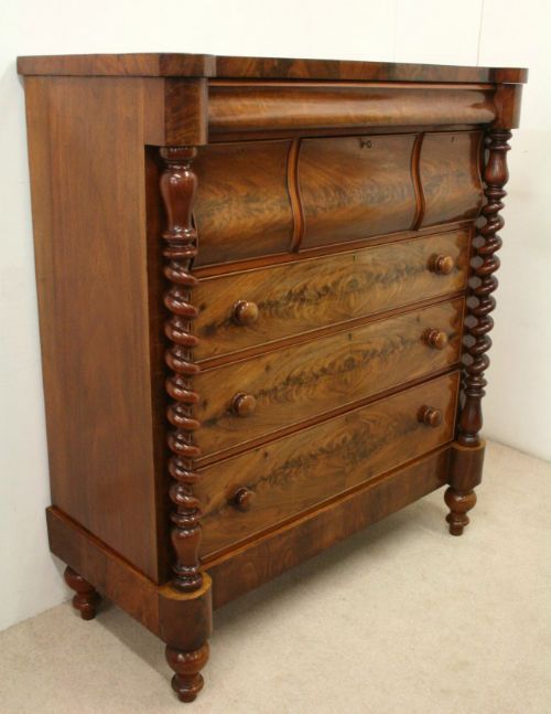 Scottish Column Chest of Drawers