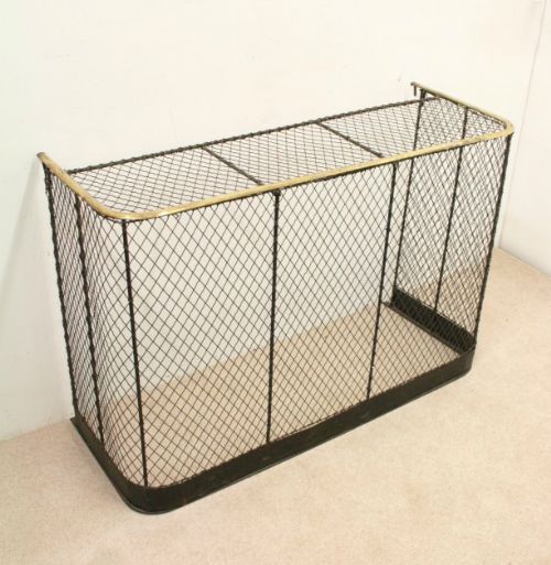 Victorian Iron Nursery Fender