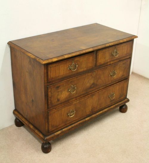 George I Style Walnut Chest of Drawers