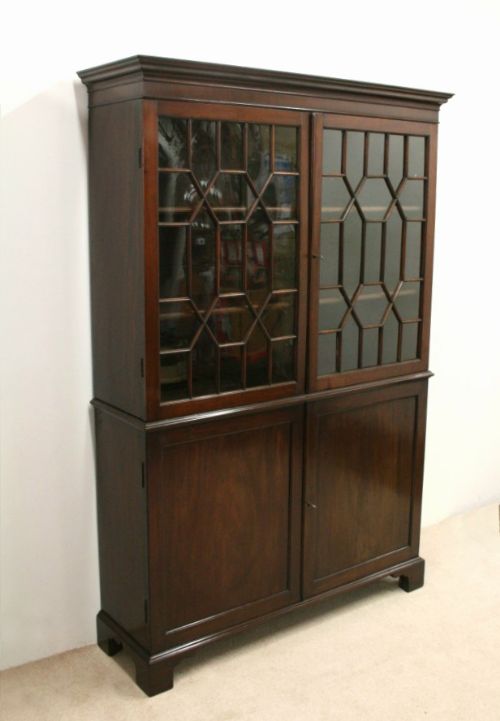 George III Neat Sized Cabinet Bookcase
