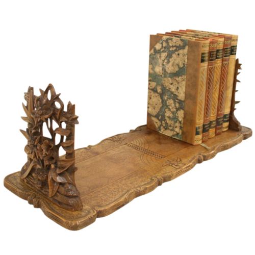Victorian Carved Book Slide