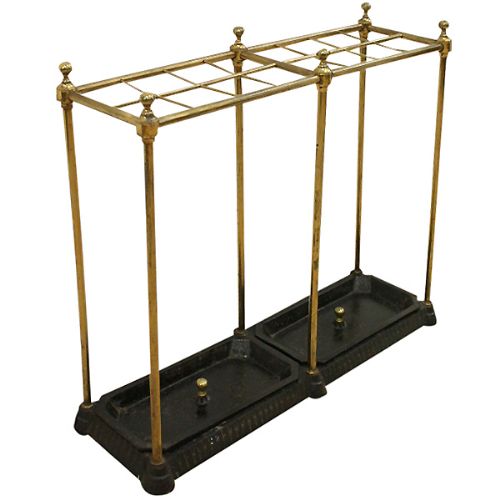 Large Victorian Double Sized Stick Stand