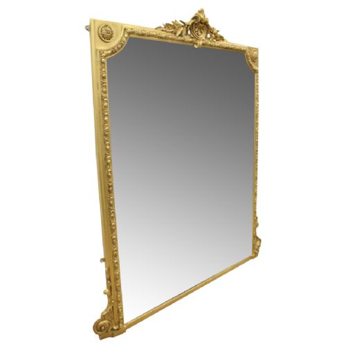 Victorian Gilt Overmantel Mirror