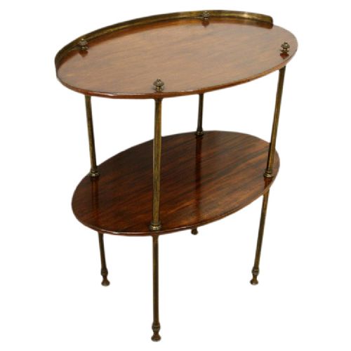 William IV Military Mahogany Occasional Table