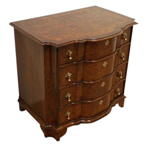 George II Style Walnut Chest of Drawers