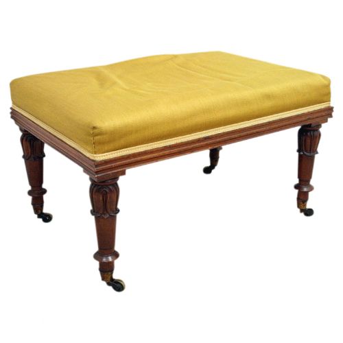 Ayton Castle George IV Walnut Stool