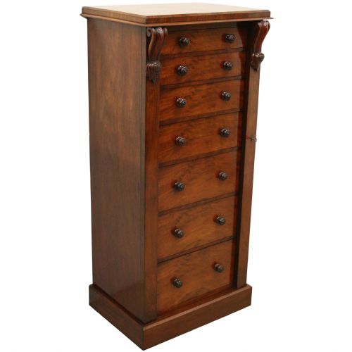 Victorian Mahogany Wellington Chest